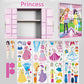 🎀50% RABATT✨Magnetische Prinzessin Papierpuppe, kreatives Weihnachtsgeschenk für Kinder🎁
