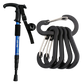 🎯🏔️ Trekkingstock 3in1 – längenverstellbar, stoßgedämpft, Alu 6160 💪🦯 Kompakt & ergonomisch – für Auf- & Abstieg, Gelenkschutz & Rucksack-Tour.