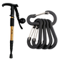 🎯🏔️ Trekkingstock 3in1 – längenverstellbar, stoßgedämpft, Alu 6160 💪🦯 Kompakt & ergonomisch – für Auf- & Abstieg, Gelenkschutz & Rucksack-Tour.