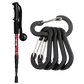 🎯🏔️ Trekkingstock 3in1 – längenverstellbar, stoßgedämpft, Alu 6160 💪🦯 Kompakt & ergonomisch – für Auf- & Abstieg, Gelenkschutz & Rucksack-Tour.