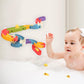 🛁 50% RABATT!🐤💦 Badeenten‑Rutschen‑Spielzeug 48‑teilig, spannender Badespaß für Kinder💨