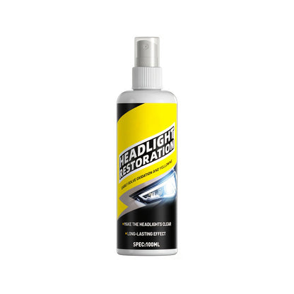 🔥 KAUFE 2, ERHALTE 1 GRATIS! 🚗 Autoscheinwerfer-Restaurationsspray – Entfernt Gelbstich, klärt & schützt – Ideal für dauerhaft klare Sicht bei Nacht 💡