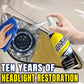 🔥 KAUFE 2, ERHALTE 1 GRATIS! 🚗 Autoscheinwerfer-Restaurationsspray – Entfernt Gelbstich, klärt & schützt – Ideal für dauerhaft klare Sicht bei Nacht 💡