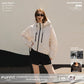 🧥Breitkrempige Kapuze💧Kurze Oversized Regenjacke mit Bubble-Saum, verstellbare Manschetten