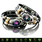🎉 2026 Sale — Über 21.300 verkauft!🔥 Leuchtendes Leder-Tierkreiszeichen-Armband