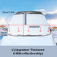 🔥50 % RABATT❄️Magnetische Auto‑Anti‑Schnee‑Abdeckung, zuverlässiger Schutz vor Schnee und Frost für Ihr Fahrzeug