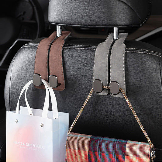 📢📢50% RABATT !!⏰Auto-Sitzlehnen-Haken – Stabil, vielseitig & einfach anzubringen – Ideal für Taschen, Mäntel & Einkäufe im Auto 🛍️