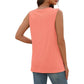 ✨🔥Einfarbiges V-Ausschnitt-Tanktop für Damen – atmungsaktiv & vielseitig