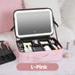 ✨ 50% RABATT & Versandkostenfrei ✨ Makelloses Schminken überall – Tragbare Kosmetiktasche mit LED-Spiegel! ✨