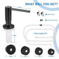 🧴 Edelstahl-Seifenspender für Spülbecken – mit verlängertem Silikonschlauch & praktischer Pumpe, ideal für Küche & Bad 🚰