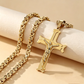 ✝️50 % RABATT⏰ Edelstahl‑Kruzifix‑Halskette, stilvolles Schmuckstück für Geschenk & Alltag🎁Bestseller