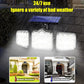 📢📢Letzter Tag – 50 % Rabatt!! ⏰Solar Außenleuchte mit 138 LEDs 🌞 3 Modi & 3-stufig dimmbar, IP65 wasserdicht – Für Garten & Hof