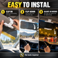 🚗 50 % RABATT! ☀️🌙 2-in-1 Tag- & Nacht-Blendschutz fürs Auto – Universelle HD-Sonnenblende zum Anklemmen, blendfreies Fahren