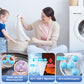 🧼50% RABATT BEFRISTETES ANGEBOT!✨Schwimmender Filterbeutel-Waschball für Waschmaschinen - Fängt Haare & Flusen mit Einfacher Reinigung für Badewanne, Waschbecken & Waschmaschine🐾📦