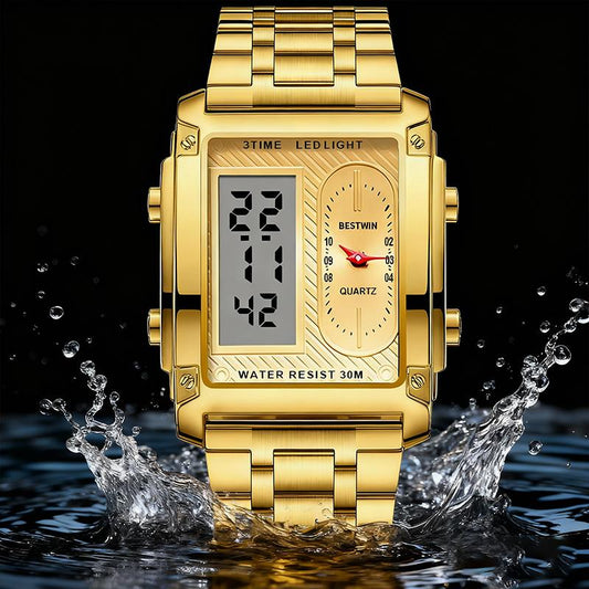 🔥JETZT 50 % RABATT!🔥 Elegante multifunktionale wasserdichte Herrenuhr