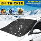 🚗 50 % RABATT! 🛡️ Verbessertes magnetisches Autoscheiben-Schneeschutz-Cover❄️ – Schützt vor Schnee, Eis, Frost & Sonne