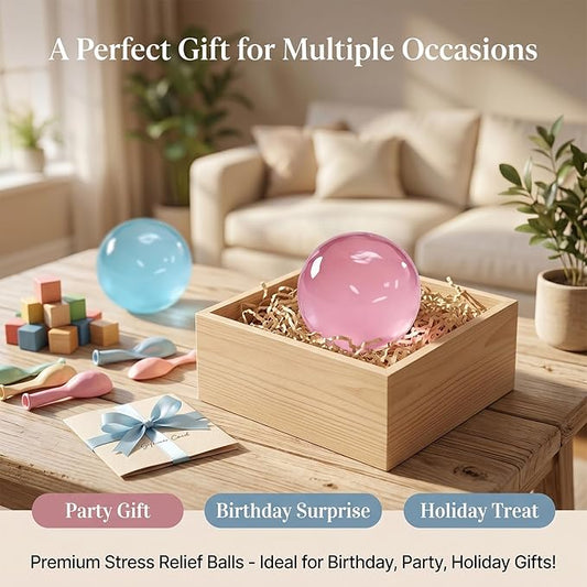 🔥🎁 2+1 GRATIS!!🥳 💞 50K+ VERKAUFT! ⚡🥥Coconut Oil Squishy, Coconut Oil Stress Ball – Super Soft, Handmade, Slow-Rising Fidget Squeeze Toy for Stress Relief and Improved Focus🌴💚