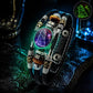 🎉 2026 Sale — Über 21.300 verkauft!🔥 Leuchtendes Leder-Tierkreiszeichen-Armband
