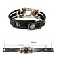 🎉 2026 Sale — Über 21.300 verkauft!🔥 Leuchtendes Leder-Tierkreiszeichen-Armband