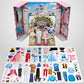 🎀50% RABATT✨Magnetische Prinzessin Papierpuppe, kreatives Weihnachtsgeschenk für Kinder🎁