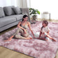 🌈 50 % RABATT! 🛋️Flauschiger Farbverlauf-Teppich – Kuschelweich, rutschfest & waschbar für ein gemütliches Zuhause 🏡✨