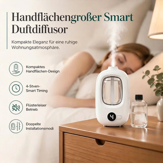 💥🎁Neu und grad 50% günstiger!🎉💖Nervt dich trockene Luft und müffeliger Geruch? Dieser automatische Aroma-Diffuser macht sofort frische Luft – echt ein super Geschenk für Familie & Freunde!
