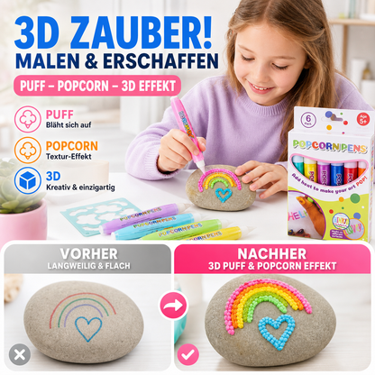 📢📢50 % Rabatt!! 🎁🎄Weihnachtsangebot 50% OFF - DIY Bubble-Popcorn-Zeichenstifte