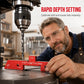 🔧 50 % RABATT📏 Einstellblöcke aus Aluminiumlegierung für die Holzbearbeitung – Präzise Messlehren für Säge und Fräse