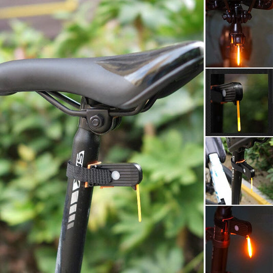 ⛑️Sicheres Nachtsfahren🦺 LED-Fahrradrücklicht
