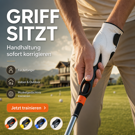 ⛳ 50% RABATT!✋️ Der Weg zu deinem Traumschwung: Profi Golf-Griff-Trainer mit Echtzeit-Feedback für präzisen Ballkontakt & maximale Kontrolle