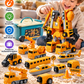 🧲 50% RABATT 🚗 Magnetischer Auto-Bausatz, verwandelbares Konstruktionsspielzeug