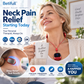🎁 50 % RABATT! 💥 Tragbares Anhänger-Nackenmassagegerät – 3 Heizstufen & 9 Intensitäten lösen Verspannungen effektiv und sanft 🔥💚