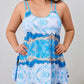 👙 Plus-Size Bikini mit Regenbogen-Print – figurschmeichelnd, mit sportlicher Shorts, perfekt für Strand & Pool 🌈