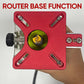 🔧 50% RABATT! 💥 3-in-1 Router-Fräsen-Nut-Halterung – Verstellbar & mit Skalen – Ideal für präzise Fräsarbeiten, Nuten und Falze – robust, stabil & vielseitig – inklusive kostenlosem Versand 📦✨🛠️