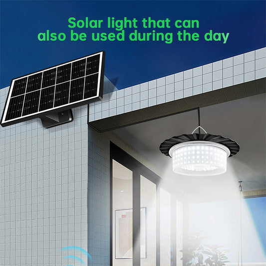 💡 50% RABATT! ☀️ Solar-Pendelleuchte – IP65, wasserdicht & Fernbedienung – Ideal für Garten ✨