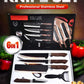 🔪📢 50% RABATT! Deutsches Profi-Kochmesserset – 6-teiliges Set aus rostfreiem Edelstahl ✨
