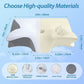 ⏰ 50 % RABATT – Nur für kurze Zeit ✨Memory Foam Nackenkissen 🌙 Ergonomisch & Langsam Rückfedernd für Seitenschläfer
