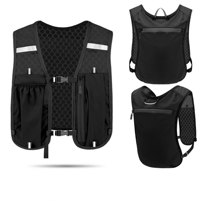 🎉🛍️ Outdoor-Wanderzubehör 🏃‍♂️ Laufgürteltasche & Kletterweste mit Handyfach