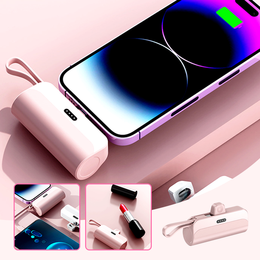 🔋 50% RABATT! 📱 Tragbare Powerbank mit hoher Kapazität & integrierten Kabeln – Schnellladung, kompakt & perfekt für Reisen und Alltag 🔌
