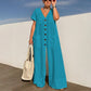 💃🌟Modischer, lockerer Jumpsuit mit V-Ausschnitt für Damen