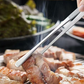 Mehrzweck-Grill- und Backzange aus rostfreiem Stahl mit rutschfester Beschichtung