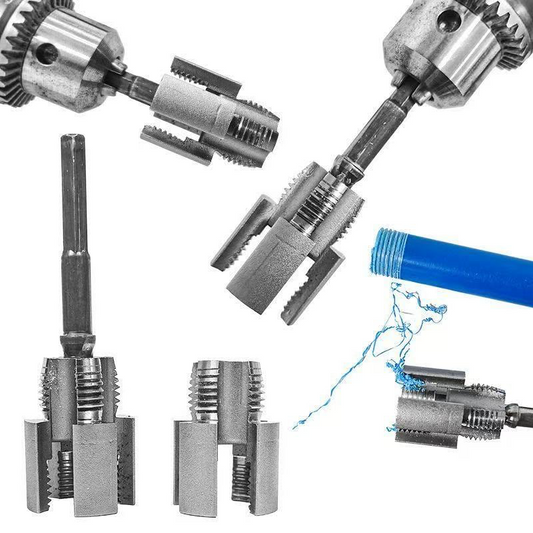 🔩50% RABATT✅Professionelles Rohrgewindeschneidwerkzeug – saubere Gewinde, perfekte Rohrinstallation, robust für Heimwerkerarbeiten💥