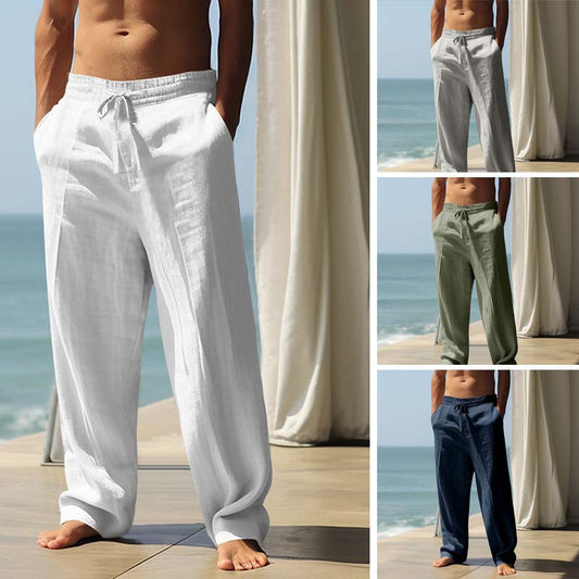 👖 50% RABATT! 🔥 Lässige, Lockere Hose mit Geradem Bein für Herren – Bequem, Vielseitig & Perfekt für Den Alltag 🏠
