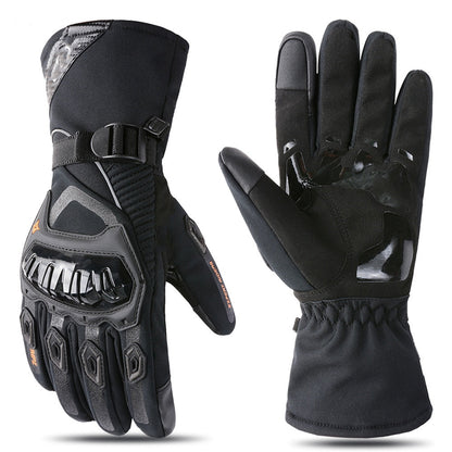 🏍️ 50 % RABATT! 🧤 Wärmende Motorrad-Handschuhe mit Touchscreen, lange Stulpen, verstellbarer Verschluss, M–XXL ✨