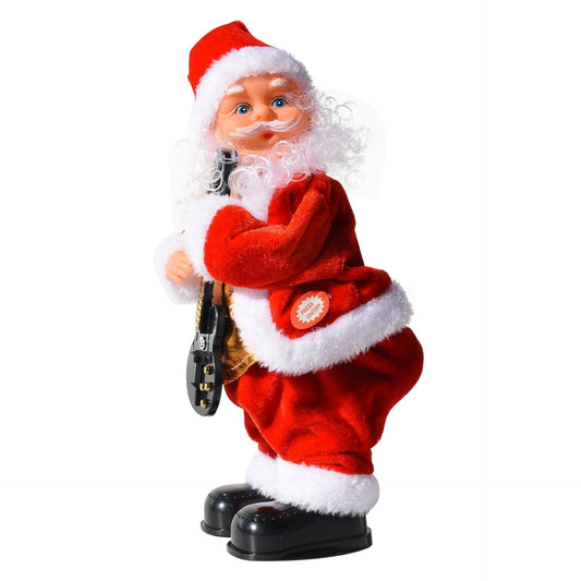 🎵 50% RABATT 🎅 Elektrischer tanzender Weihnachtsmann mit Musik, lustige Weihnachtsdekoration🎄🎁