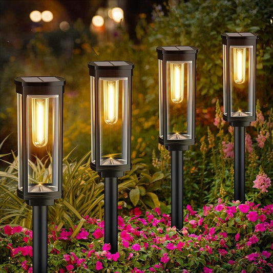 🌞🏡 50% RABATT! Solar-Gartenleuchte mit Filament-Optik – Wasserdicht & ideal für Wege und Rasen ✨