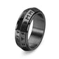 ⚔️ 50% RABATT! 💍 Titanium Steel Viking Rune Rotating Ring – Drehbarer Ring mit Runen, robust & mystisch – Perfektes Accessoire für Fans nordischer Symbolik ✨
