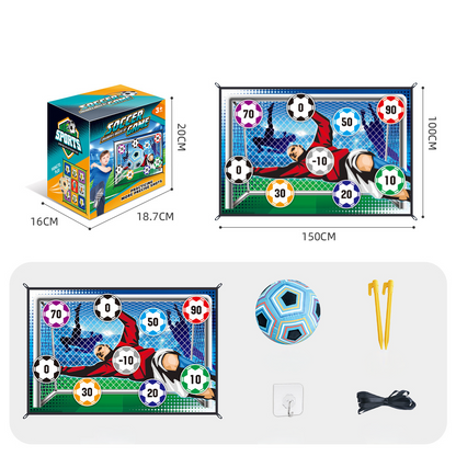 ⚽50% RABATT 🌟 Fußballspielset für Kinder mit aufblasbarem Tor & Ball – Perfekt für Garten, Strand & Park! 🌳🎯 Leicht, robust & komplett – fördert Bewegung & Spielspaß nachhaltig!
