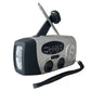 ⏳ Solar-Kurbelradio mit AM/FM-Empfang – 3-LED-Taschenlampe, USB-Notladefunktion und 600-mAh-Akku-Gcom