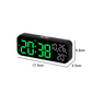 ⏰🌡️ Moderner LED-Digitalwecker mit Temperaturanzeige – Scharfes Display, Dual-Alarm & automatische Nacht-Dimmung